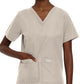 Women's 4-Pocket Durable V-Neck Scrub Top