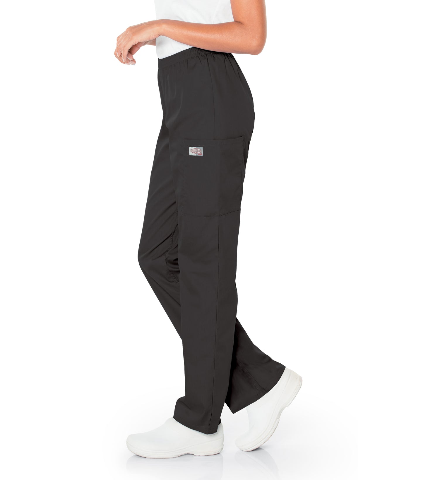 Women's 3-Pocket High-Rise Triple-Elastic Waist Scrub Pant