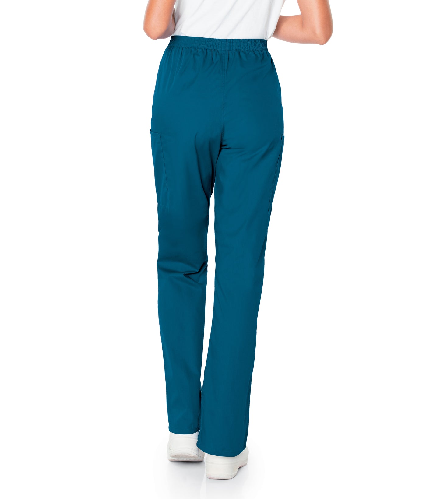 Women's 3-Pocket High-Rise Triple-Elastic Waist Scrub Pant