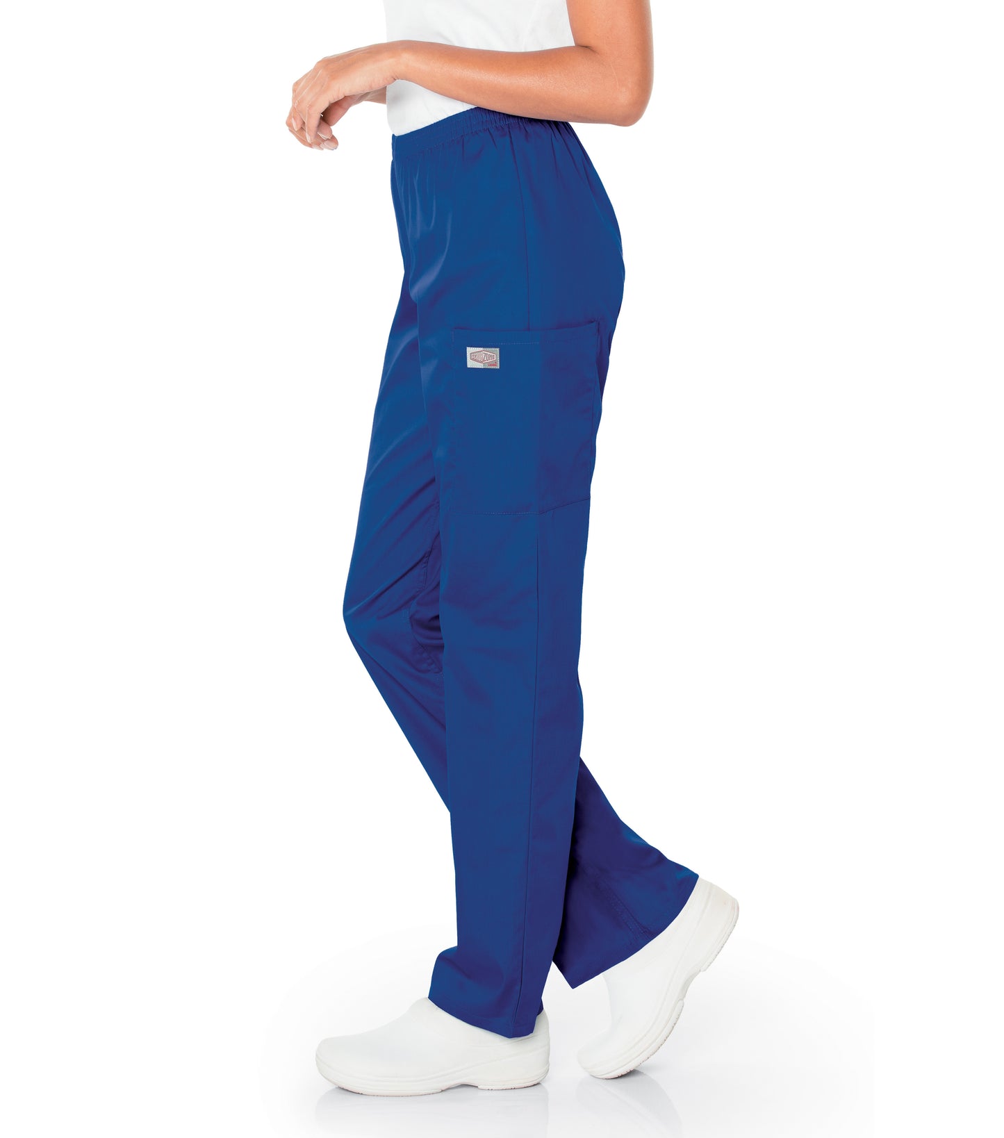 Women's 3-Pocket High-Rise Triple-Elastic Waist Scrub Pant