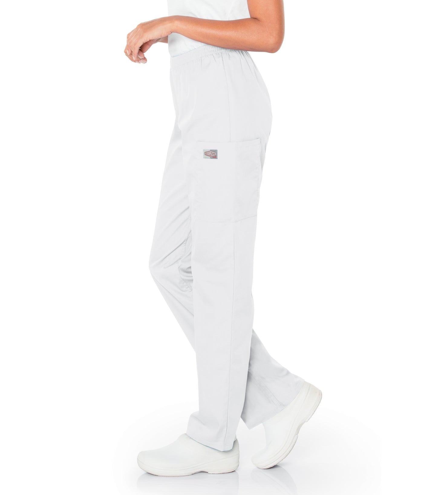 Women's 3-Pocket High-Rise Triple-Elastic Waist Scrub Pant