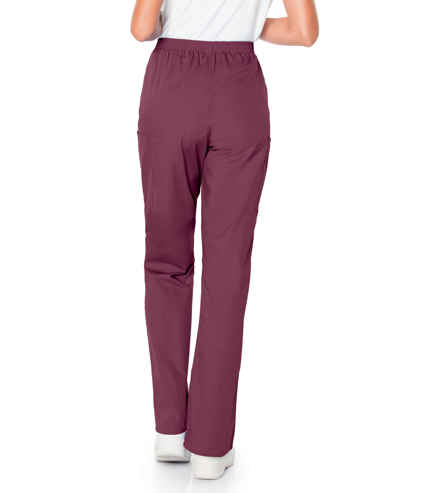 Women's 3-Pocket High-Rise Triple-Elastic Waist Scrub Pant