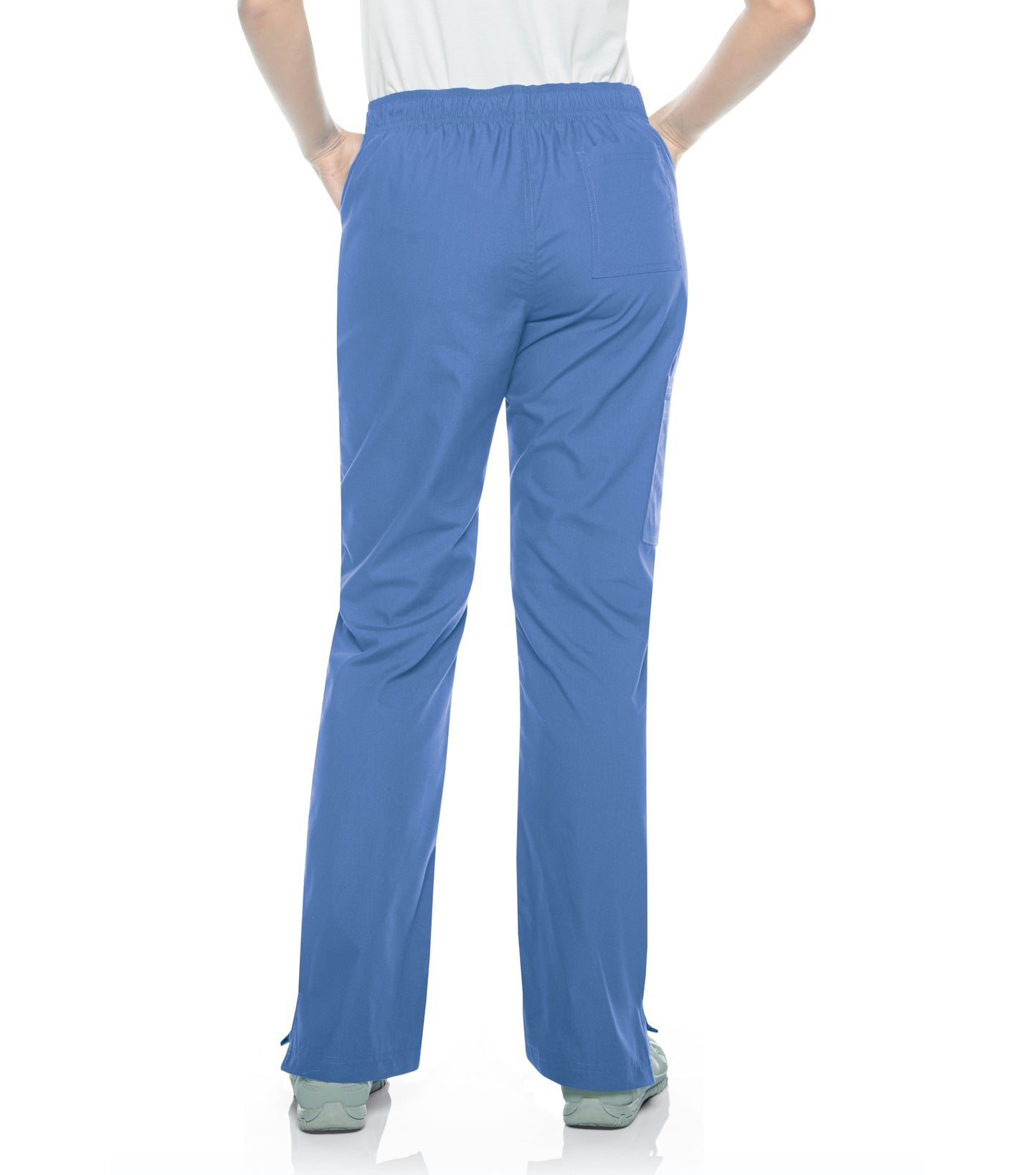 Women's 7-Pocket Straight Leg Cargo Scrub Pant