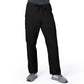 Unisex 2-Pocket High Rise Waist Straight Leg Pant