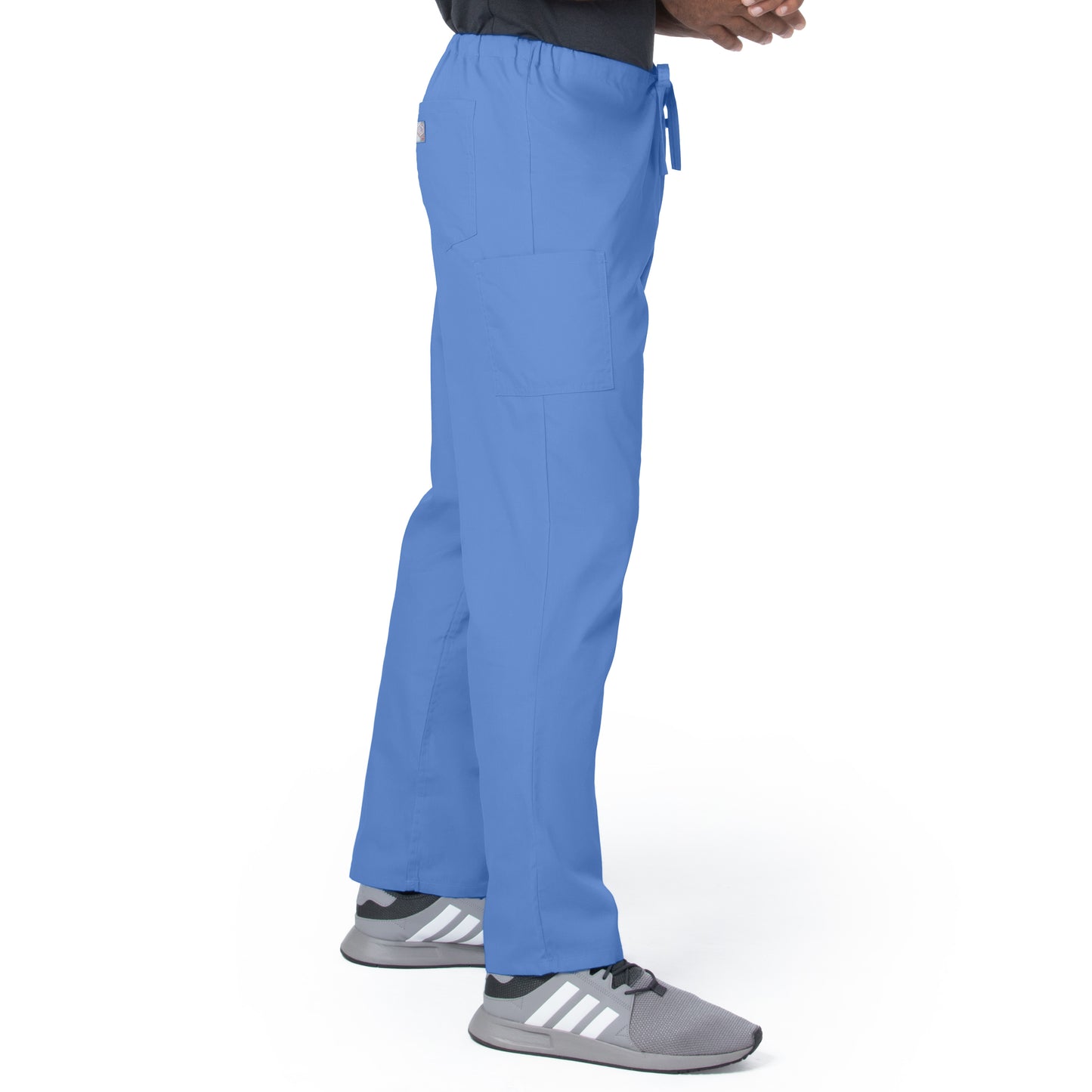 Unisex 2-Pocket High Rise Waist Straight Leg Scrub Pant