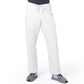 Unisex 2-Pocket High Rise Waist Straight Leg Scrub Pant