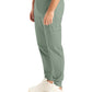 Men's 7-Pocket Mid-Rise Rib-Knit Elastic Waist Jogger Scrub Pant