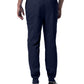 Men's 7-Pocket Mid-Rise Rib-Knit Elastic Waist Jogger Scrub Pant