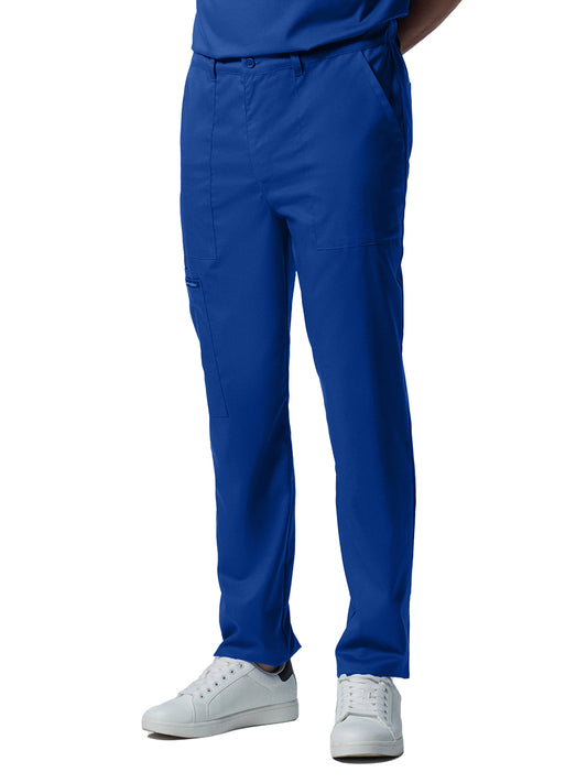 Men's 6-Pocket Zipper Fly Straight Leg Pant