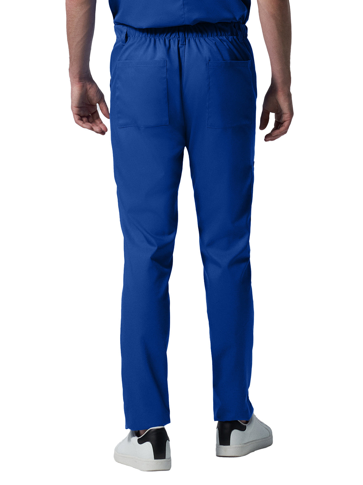 Men's 6-Pocket Zipper Fly Straight Leg Scrub Pant