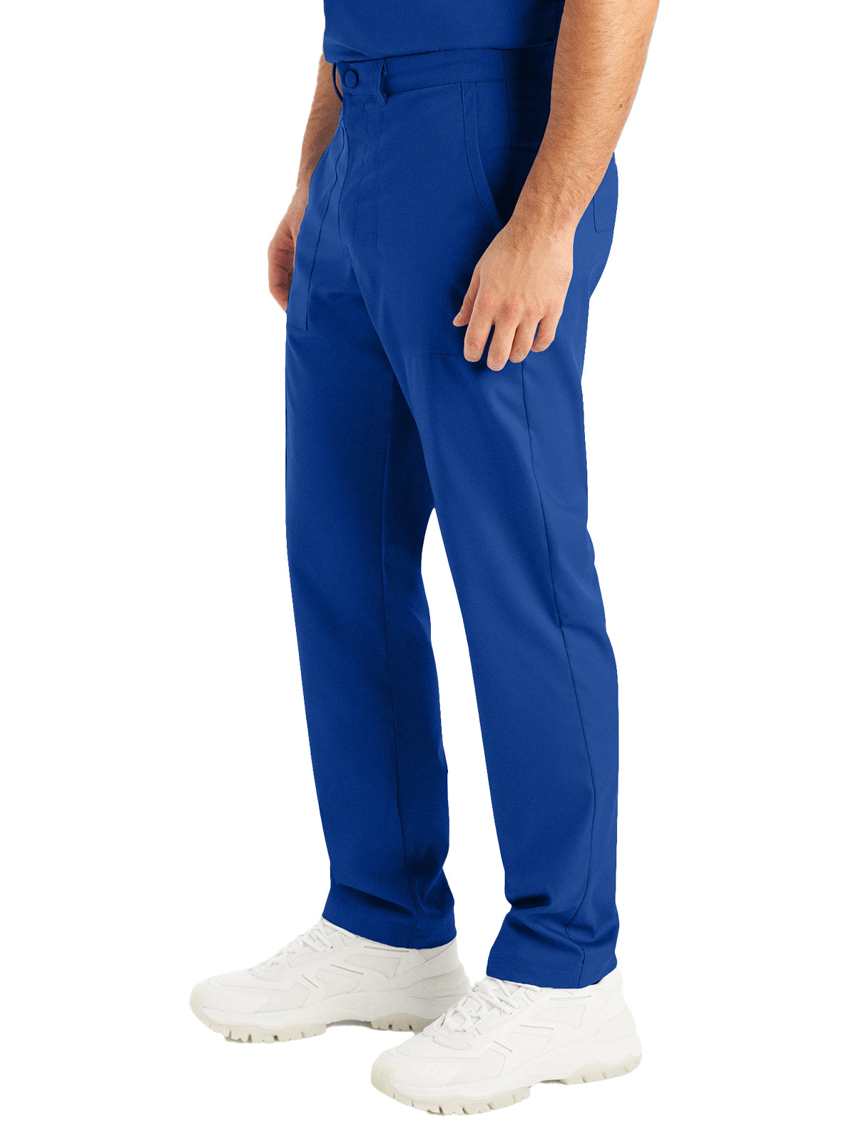 Men's 6-Pocket Zipper Fly Straight Leg Scrub Pant