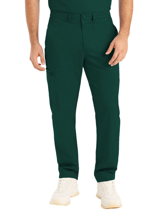 Men's 6-Pocket Zipper Fly Straight Leg Pant