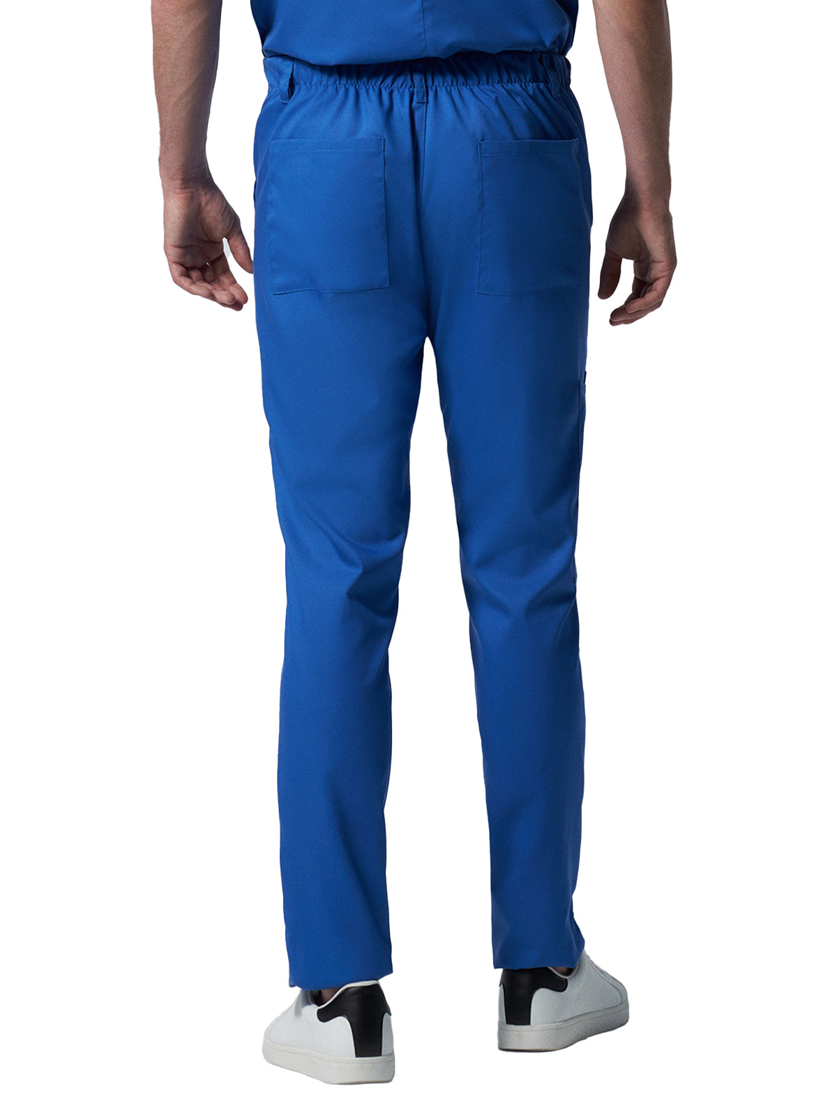 Men's 6-Pocket Zipper Fly Straight Leg Scrub Pant