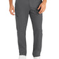 Men's 6-Pocket Zipper Fly Straight Leg Scrub Pant