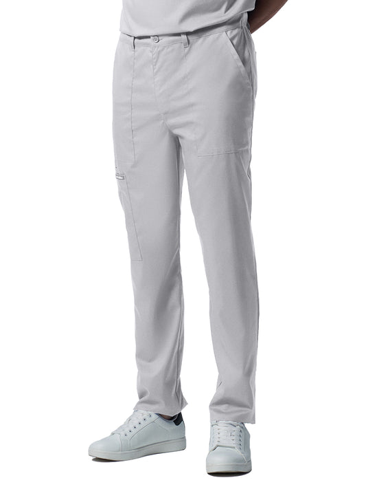 Men's 6-Pocket Zipper Fly Straight Leg Pant