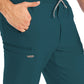 Men's 7-Pocket Mid-Rise Triple-Elastic Waist Jogger Scrub Pant