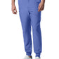 Men's 7-Pocket Mid-Rise Triple-Elastic Waist Jogger Scrub Pant