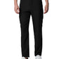 Men's 8-Pocket Mid-Rise Rib-Knit Elastic Waist Cargo Scrub Pant