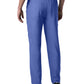 Men's 8-Pocket Mid-Rise Rib-Knit Elastic Waist Cargo Pant