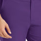 Men's 8-Pocket Mid-Rise Rib-Knit Elastic Waist Cargo Pant - LB410 - Eggplant