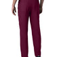 Men's 8-Pocket Mid-Rise Rib-Knit Elastic Waist Cargo Scrub Pant