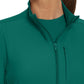 Women's 3-Pocket Mock-Neck Zip-Front Jacket - LJ700 - Hunter