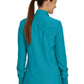 Women's 3-Pocket Mock-Neck Zip-Front Jacket - LJ700 - Teal