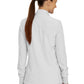 Women's 3-Pocket Mock-Neck Zip-Front Scrub Jacket