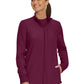 Women's 3-Pocket Mock-Neck Zip-Front Scrub Jacket