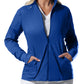 Women's 3-Pocket Mock Neck Zip-Front Jacket