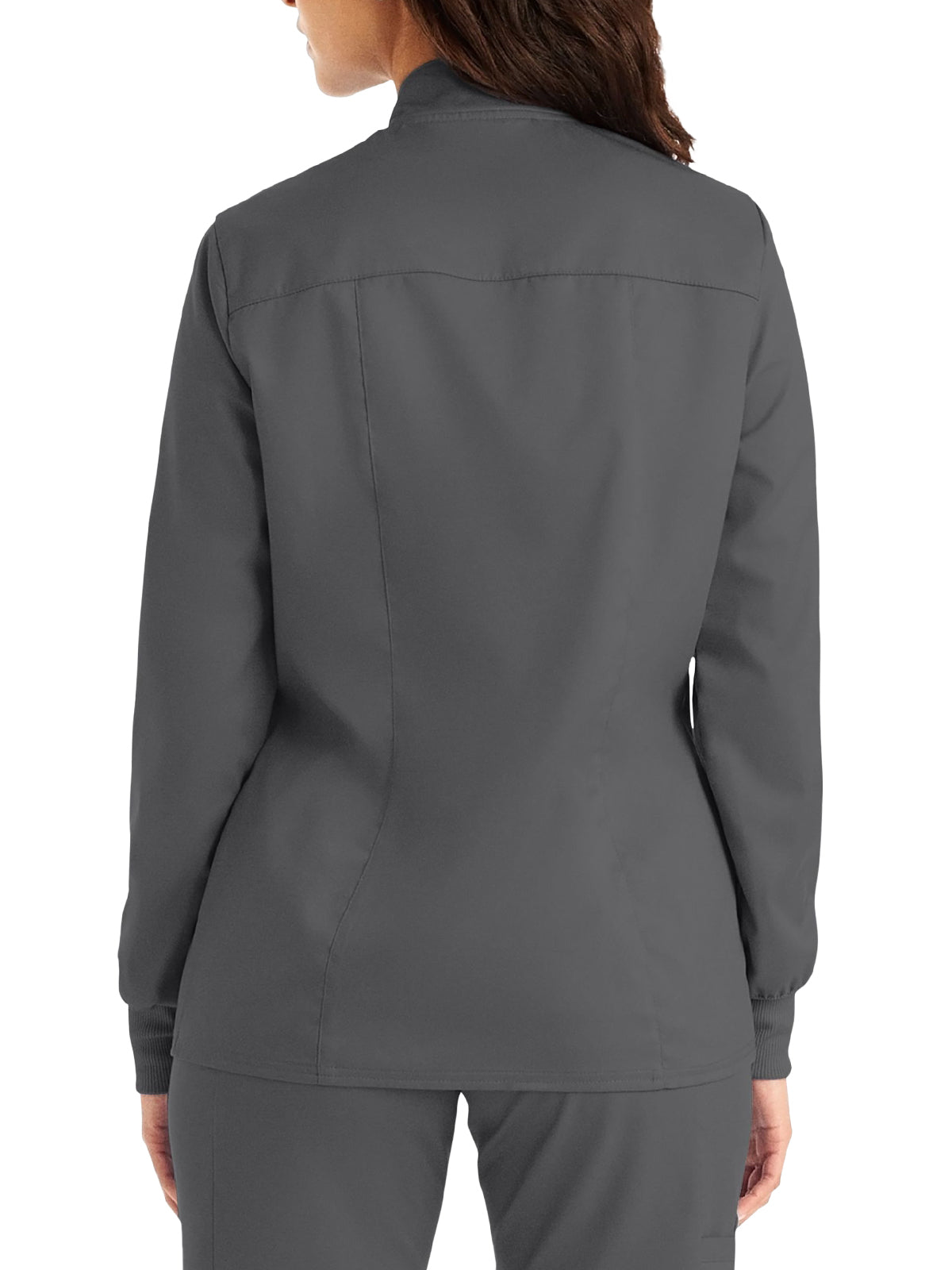 Women's 3-Pocket Mock Neck Zip-Front Jacket