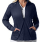 Women's 3-Pocket Mock Neck Zip-Front Jacket