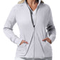 Women's 3-Pocket Mock Neck Zip-Front Scrub Jacket