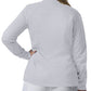 Women's 3-Pocket Mock Neck Zip-Front Scrub Jacket