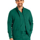 Men's 4-Pocket Mock Neck Zip-Front Scrub Jacket