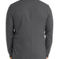 Men's 4-Pocket Mock Neck Zip-Front Scrub Jacket