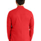 Men's 4-Pocket Mock Neck Zip-Front Scrub Jacket