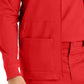 Men's 4-Pocket Mock Neck Zip-Front Scrub Jacket