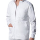 Men's 4-Pocket Mock Neck Zip-Front Scrub Jacket