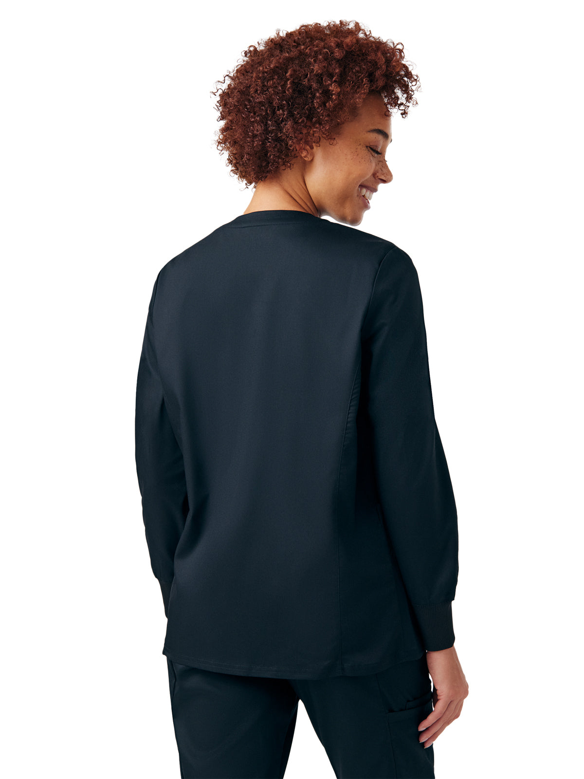 Women's Three-Pocket Scrub Jacket