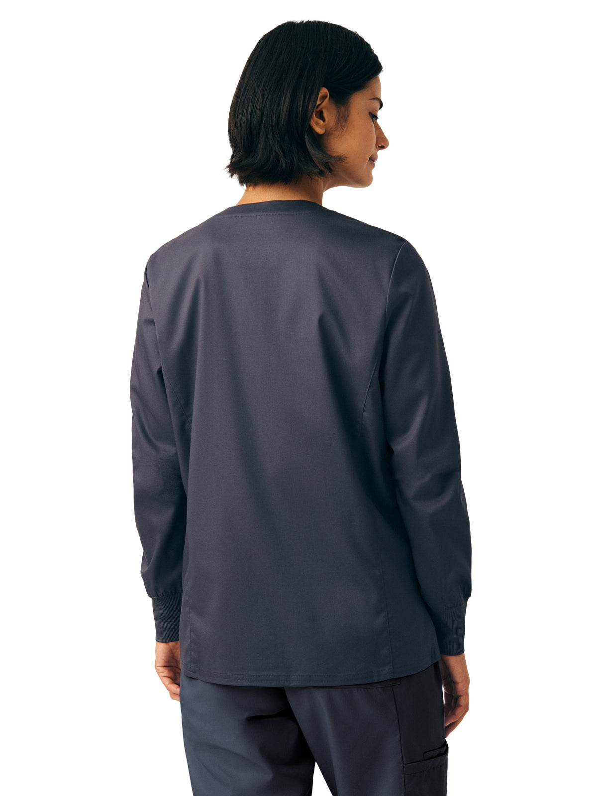 Women's Three-Pocket Scrub Jacket