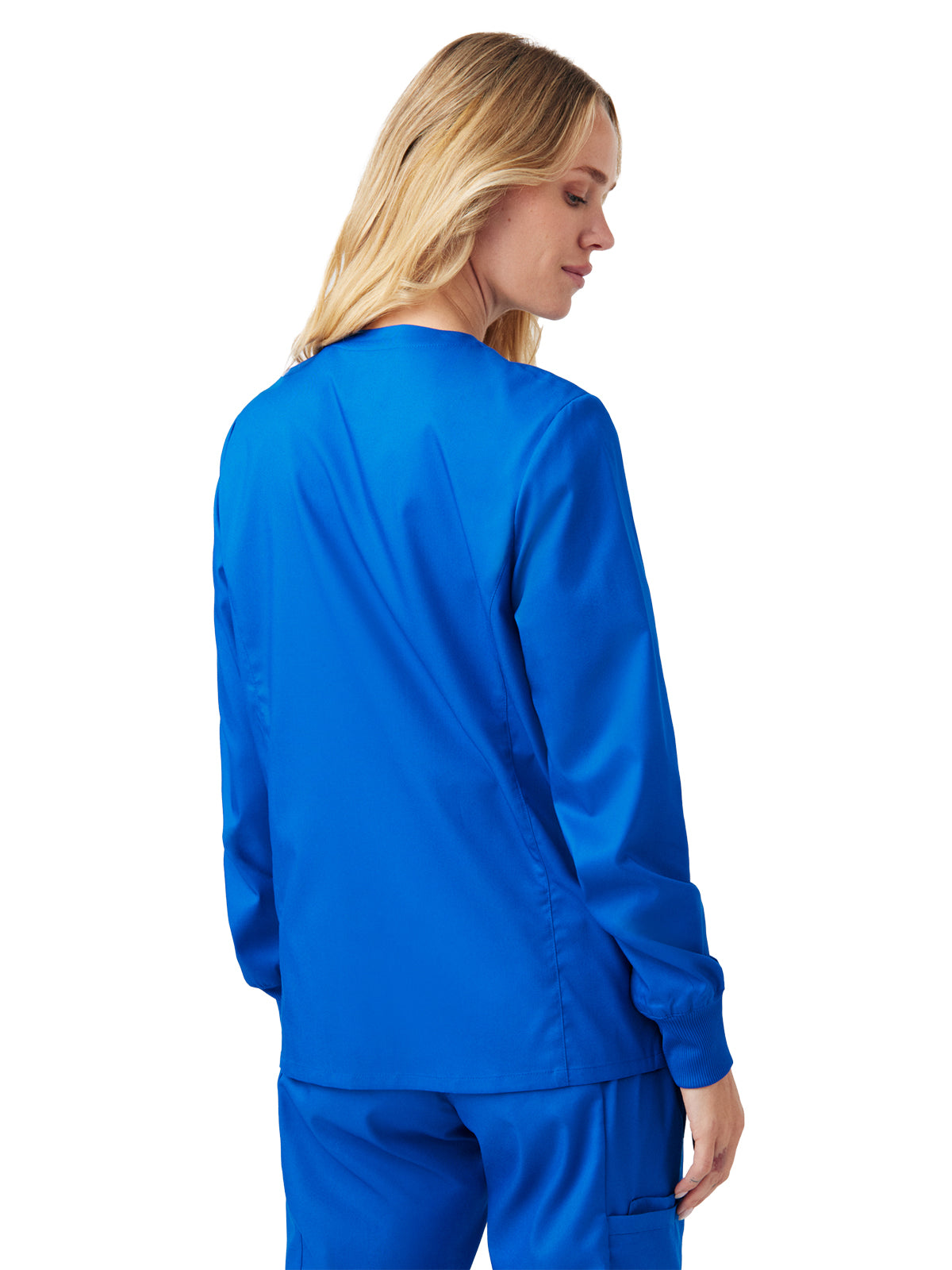 Women's Three-Pocket Scrub Jacket