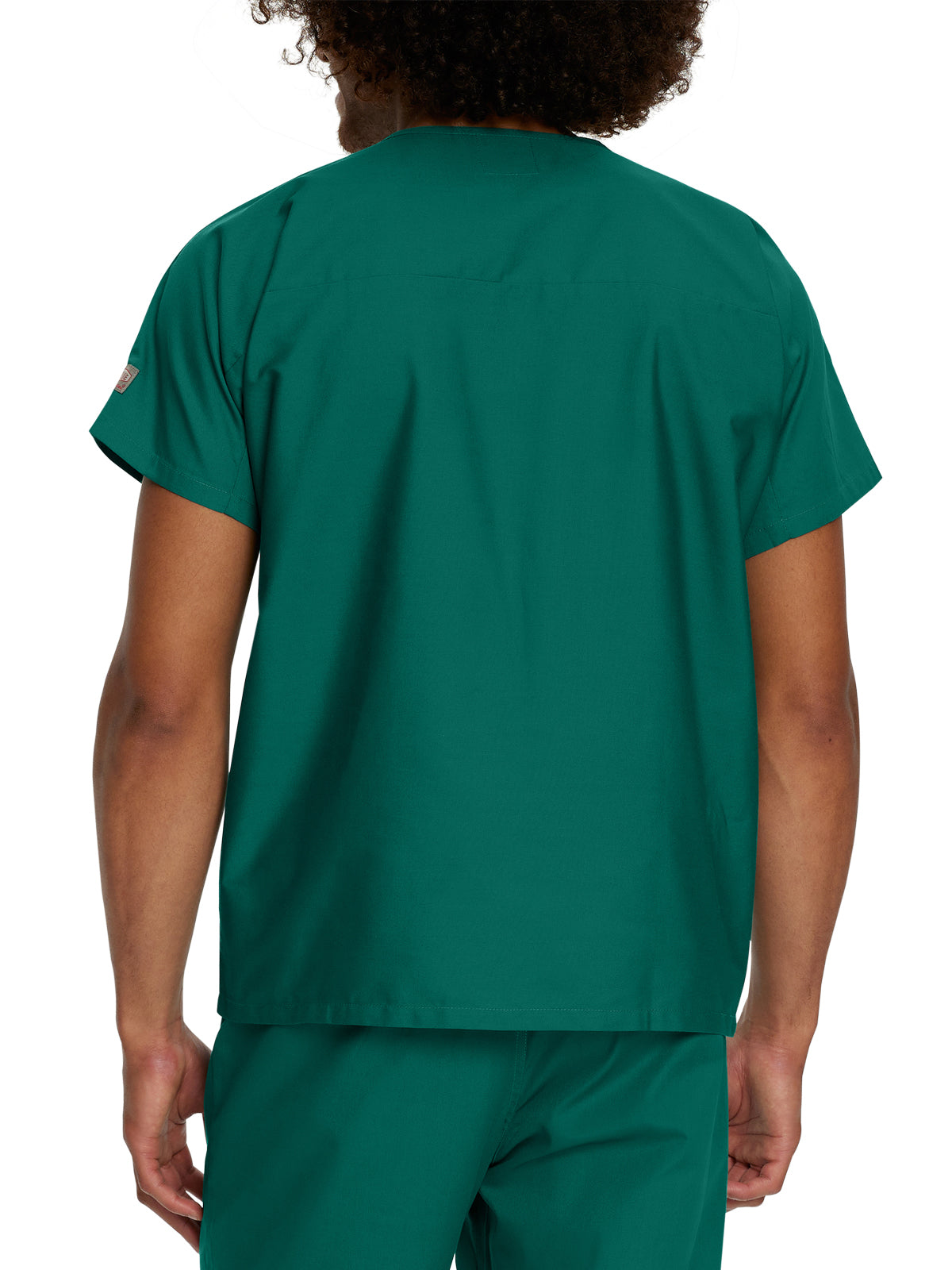 Unisex No-Pocket Tuckable V-Neck Scrub Top