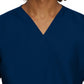 Unisex No-Pocket Tuckable V-Neck Scrub Top