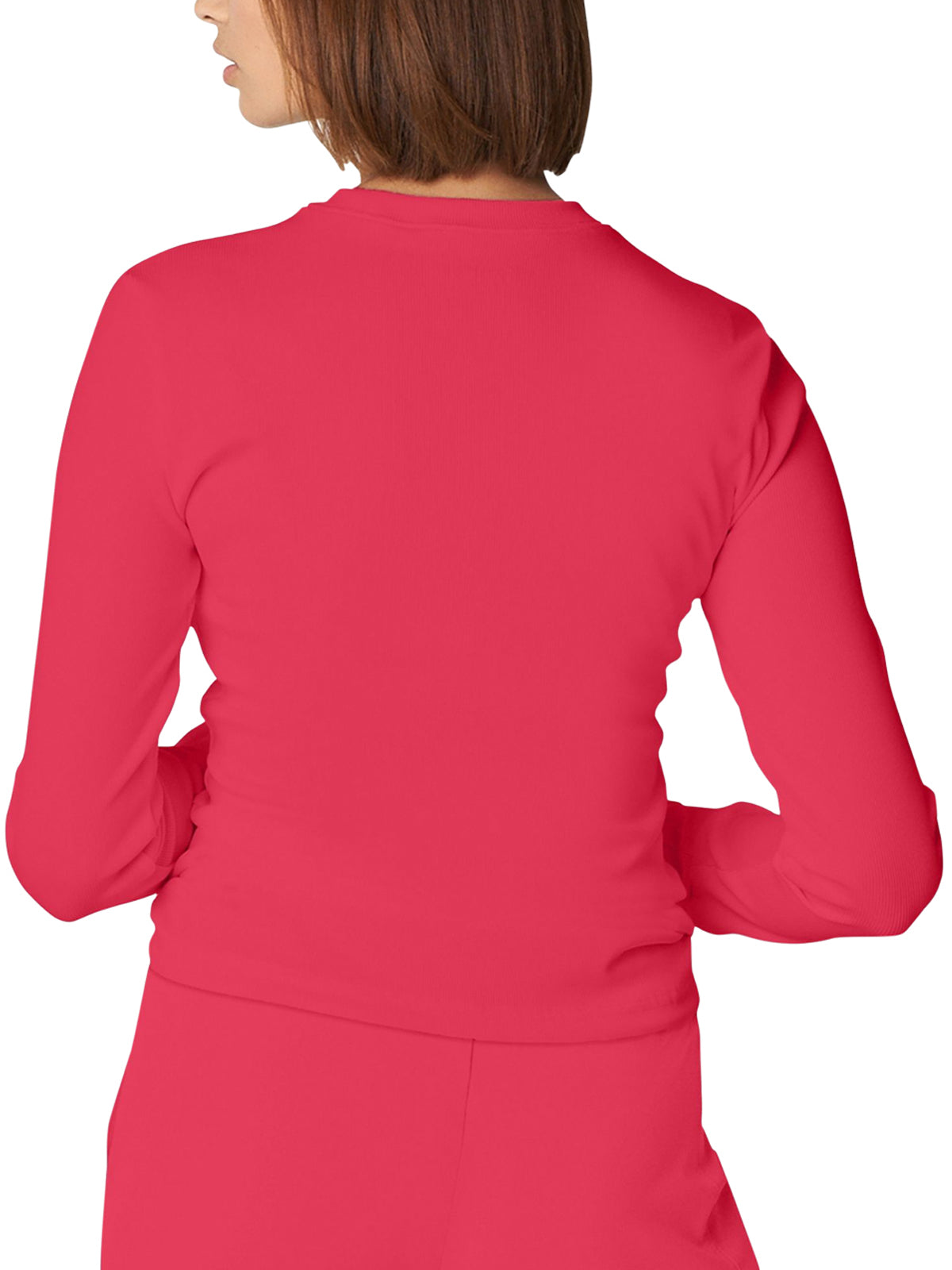 Women's 1-Pocket Long-Sleeve Crew Neck Underscrub Tee