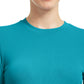Women's 1-Pocket Long-Sleeve Crew Neck Underscrub Tee - LT103 - Teal