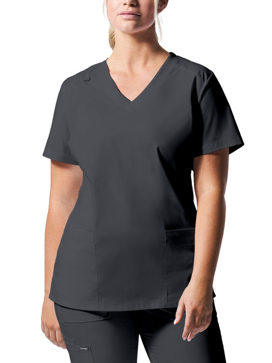 Women's 3-Pocket V-Neck Top