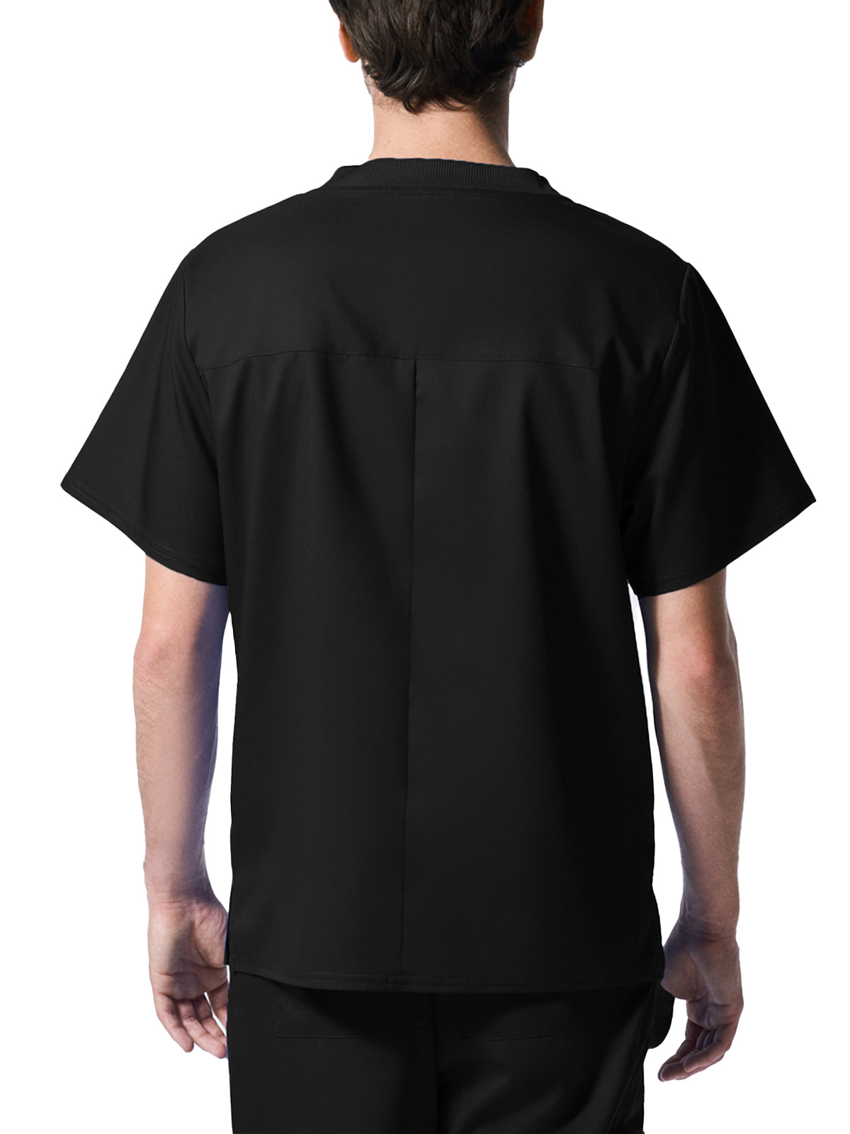 Men's 2-Pocket Tuckable V-Neck Scrub Top