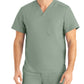 Men's 2-Pocket Tuckable V-Neck Scrub Top