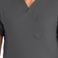 Men's 2-Pocket Tuckable V-Neck Scrub Top